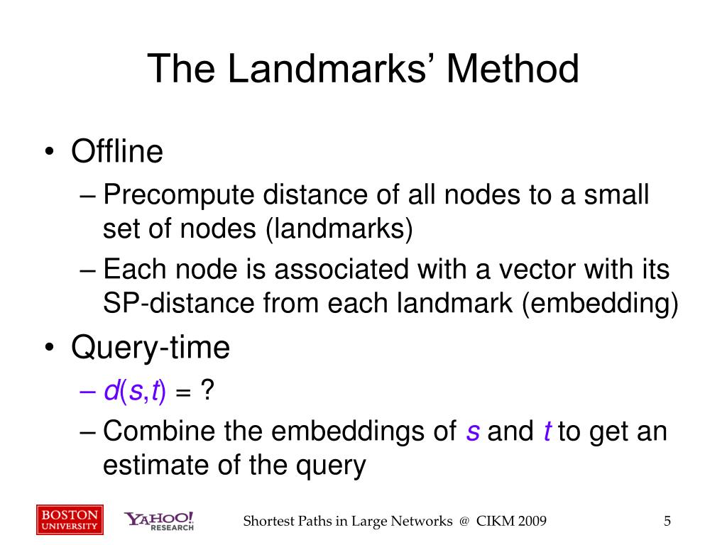 PPT Fast Shortest Path Distance Estimation in Large Networks