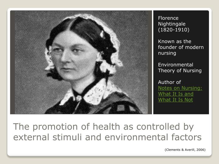 PPT Florence Nightingale’s Theory of Nursing PowerPoint Presentation