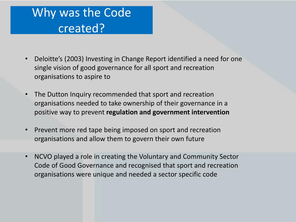 PPT What is ‘Sport Governance’? PowerPoint Presentation