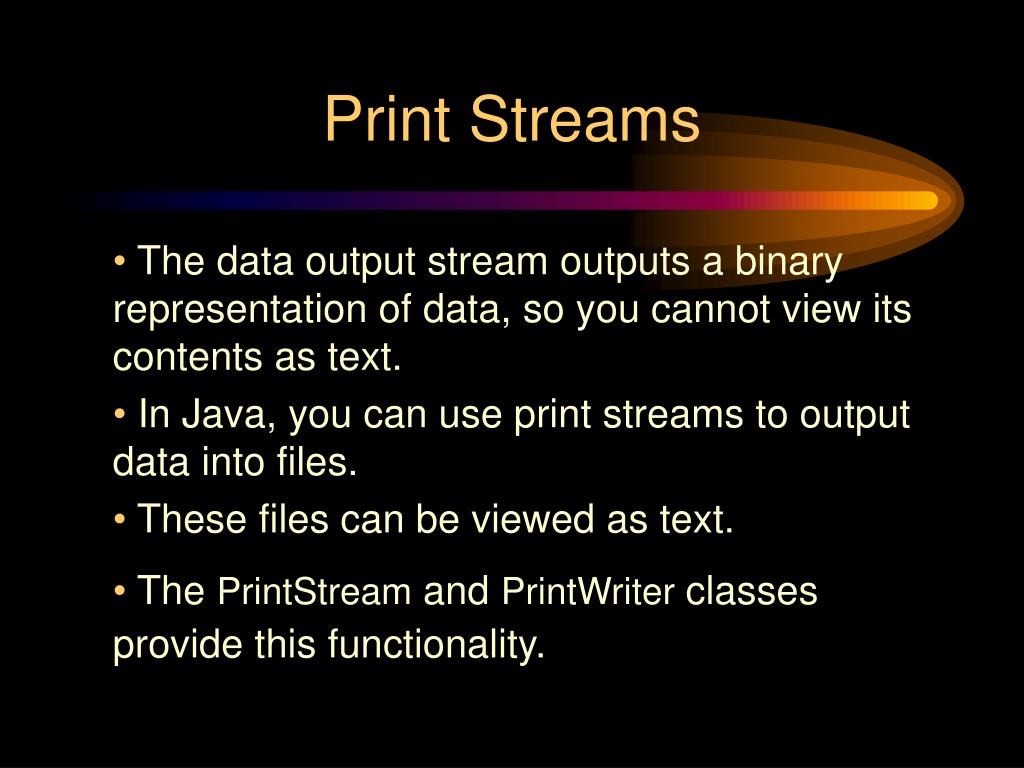 PPT Java File IO PowerPoint Presentation, free download ID4631104