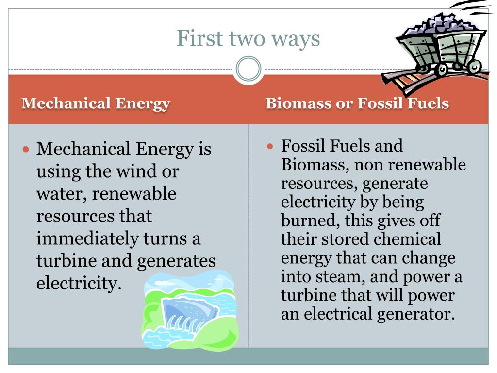 PPT 5 W ays Electricity is Generated PowerPoint Presentation, free