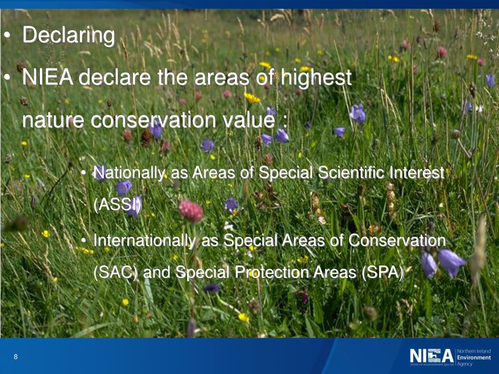 PPT NIEA’s Roles and Challenges Delivering Habitat Protection in