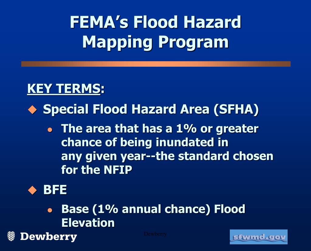 PPT National Flood Insurance Program (NFIP) and Map Modernization