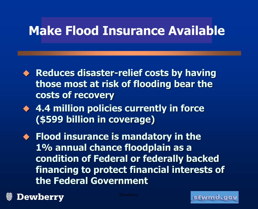 PPT National Flood Insurance Program (NFIP) and Map Modernization