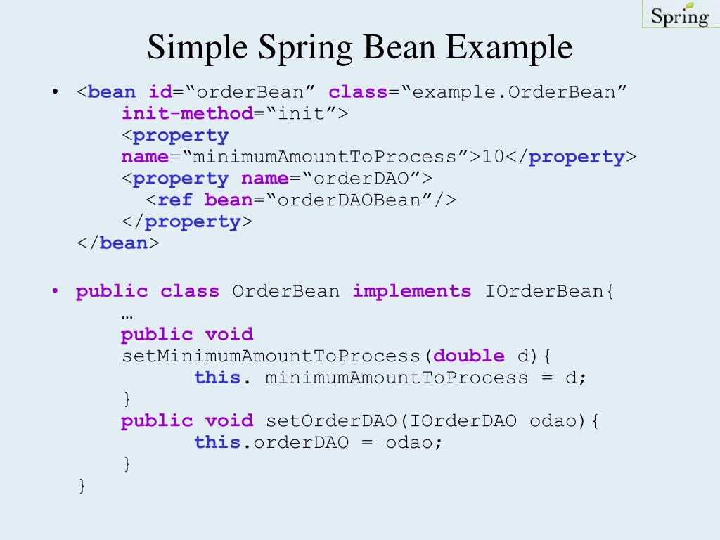 PPT Introduction to the Spring Framework PowerPoint Presentation, free download ID4644777