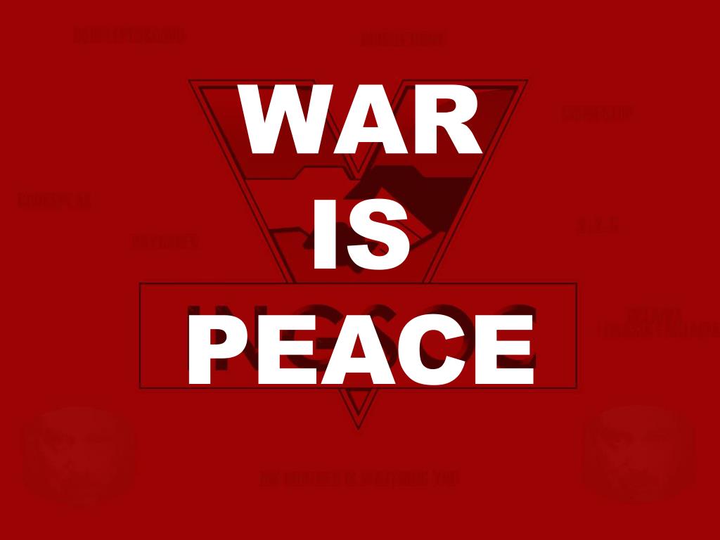 PPT WAR IS PEACE PowerPoint Presentation, free download ID4646667