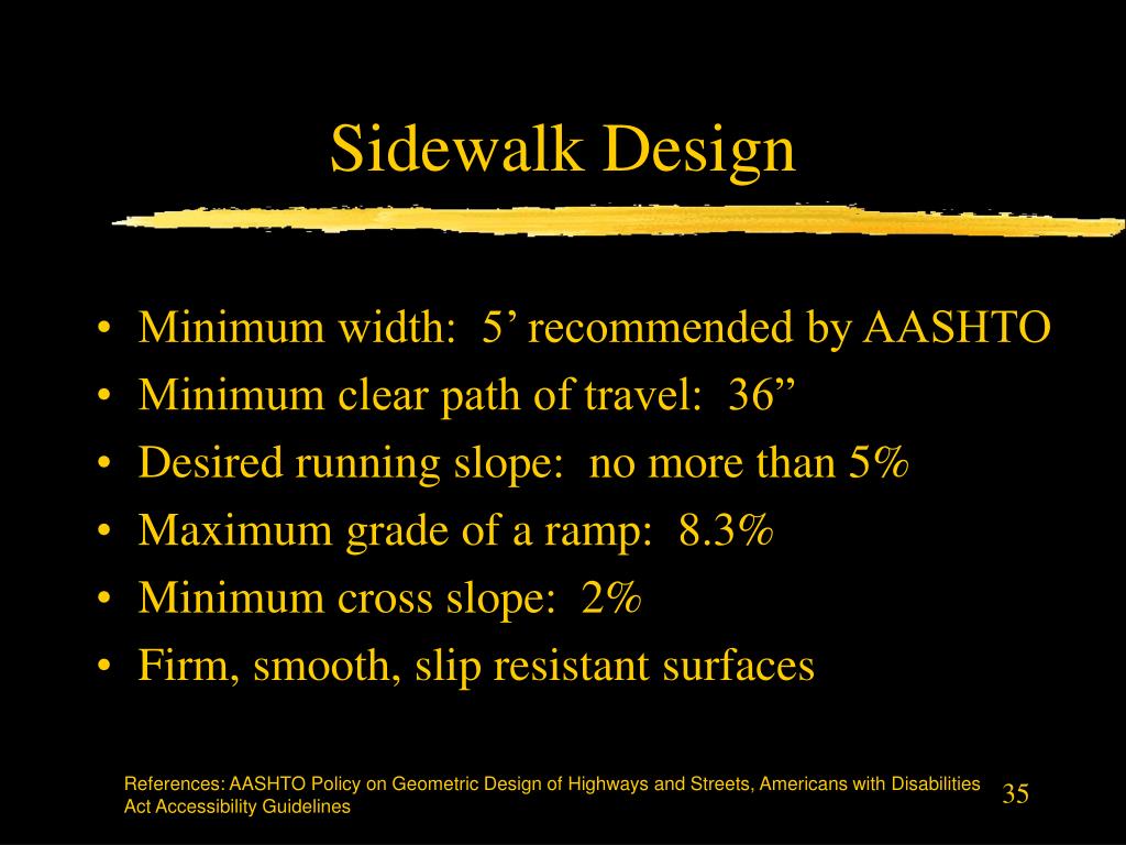 PPT Bicycle and Pedestrian Planning and Design PowerPoint