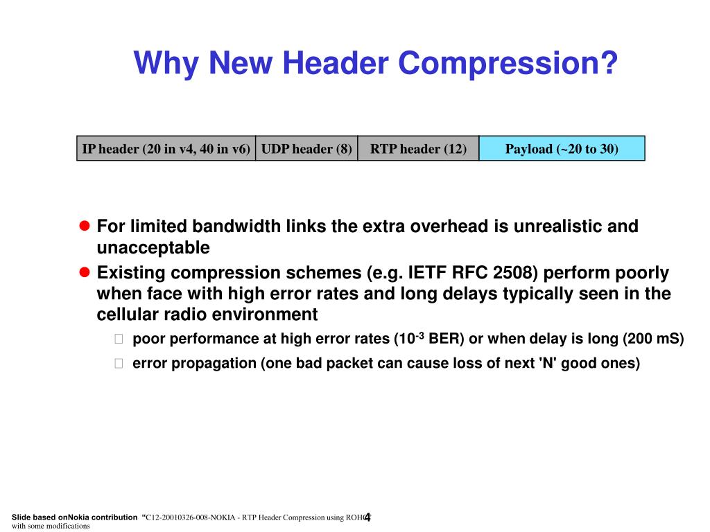 PPT 0Byte Header Reduction Mechanism Fundamentals PowerPoint