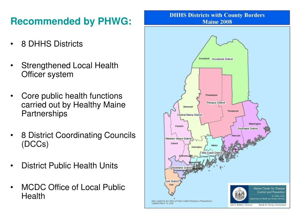 PPT The Emergence of District Public Health in Maine PowerPoint Presentation ID4648588