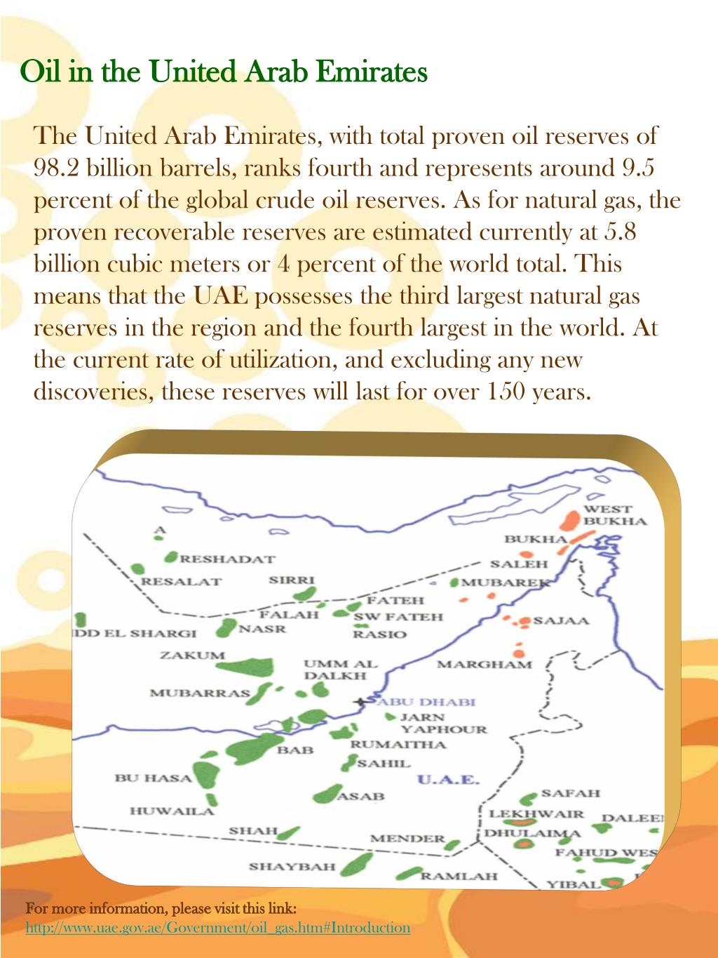 PPT Oil in the United Arab Emirates PowerPoint Presentation, free