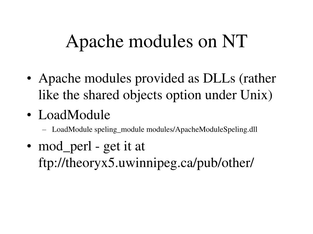 PPT Apache on Windows Rich Bowen PowerPoint Presentation ID4655897