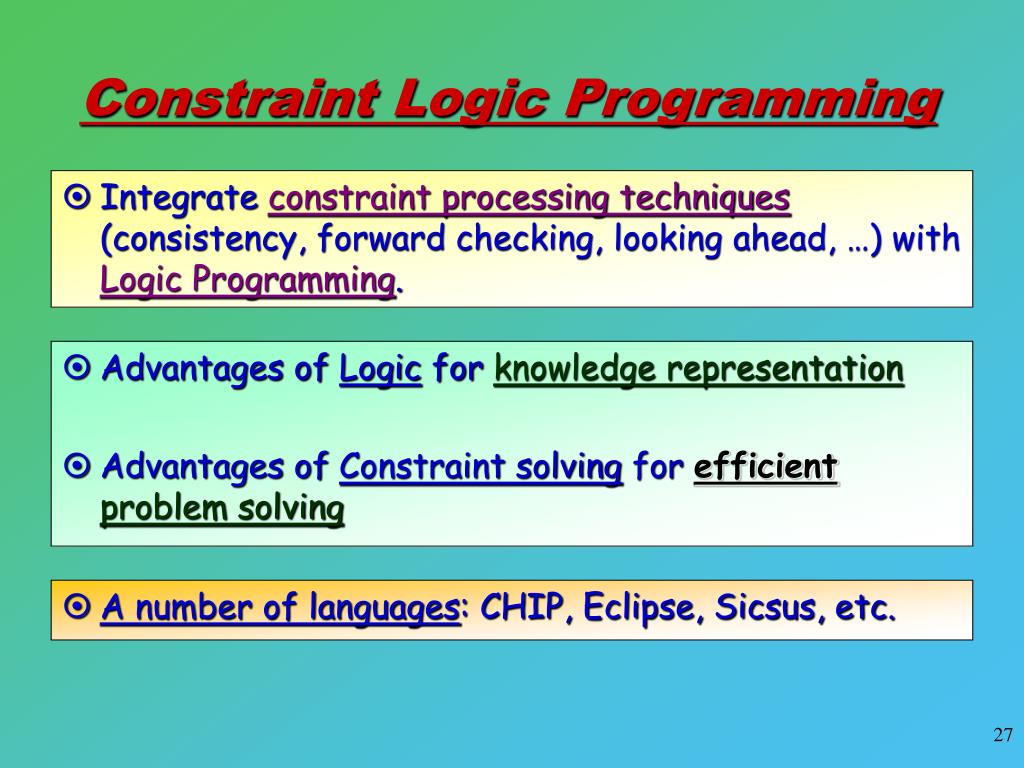PPT Logic Programming PowerPoint Presentation, free download ID4656271