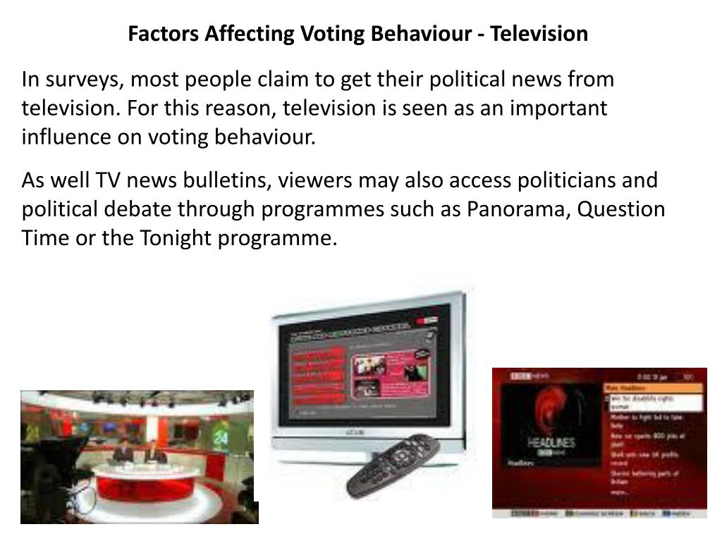 PPT THE INFLUENCE OF THE MEDIA ON VOTING PATTERNS IN THE UK
