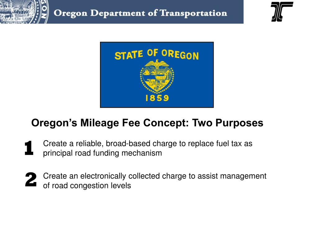 PPT Road User Fee Task Force Legislative Mandate PowerPoint