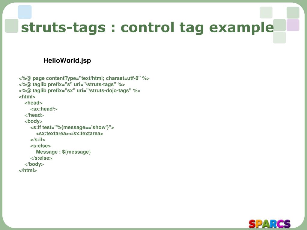 PPT Struts Tutorial PowerPoint Presentation, free download ID4664955