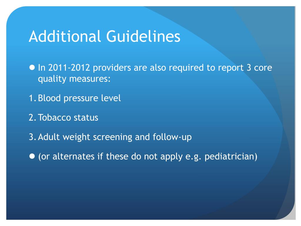 PPT Meaningful Use of Electronic Health Records PowerPoint