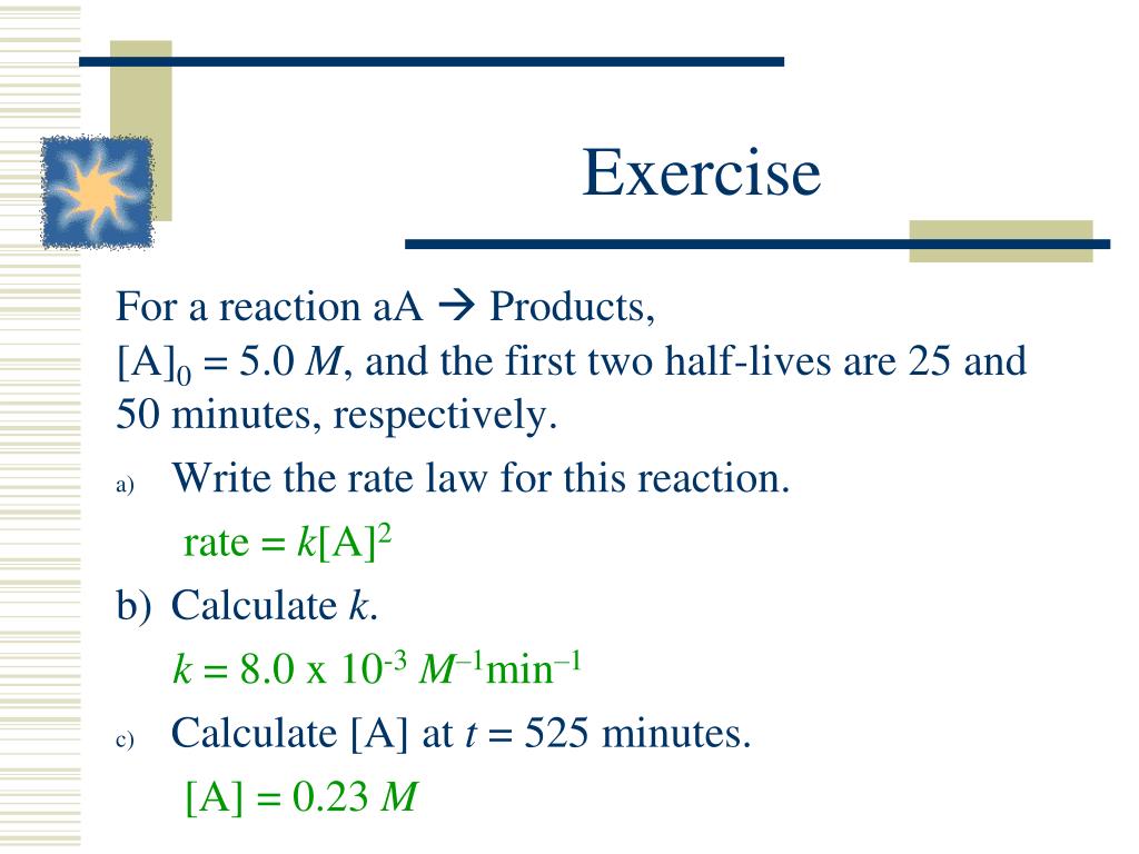 PPT Integrated Rate Law PowerPoint Presentation, free