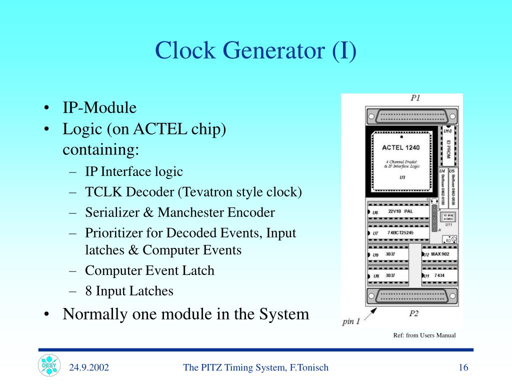 PPT The PITZ Timing System PowerPoint Presentation, free download