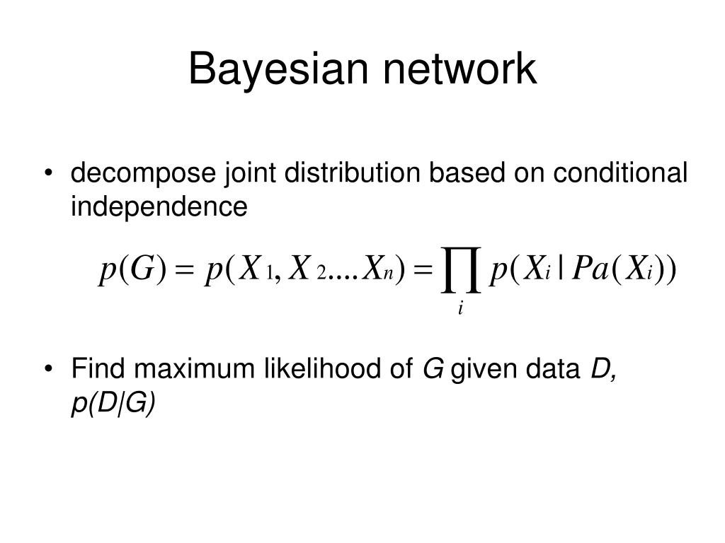 PPT Bayesian network and its applications PowerPoint Presentation
