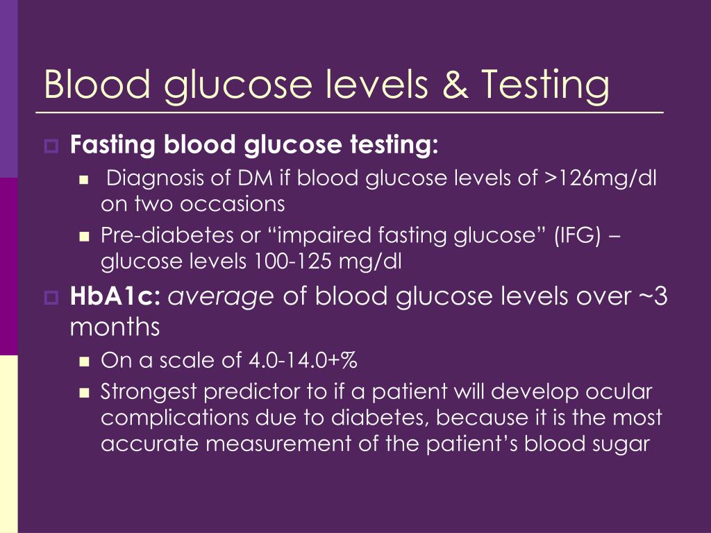 PPT Diabetes and the Eye PowerPoint Presentation, free download ID