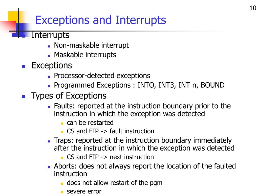 PPT 第五章 中断和异常 Interrupt and Exception PowerPoint Presentation ID