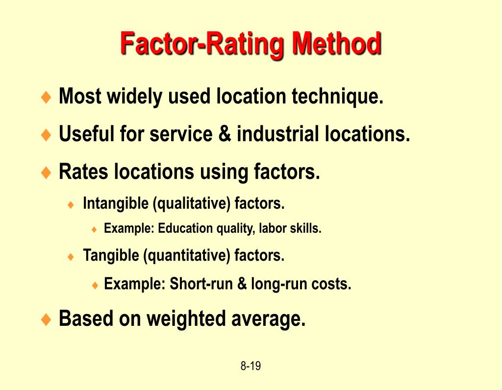 PPT Operations Management Location Strategies Chapter 8 PowerPoint