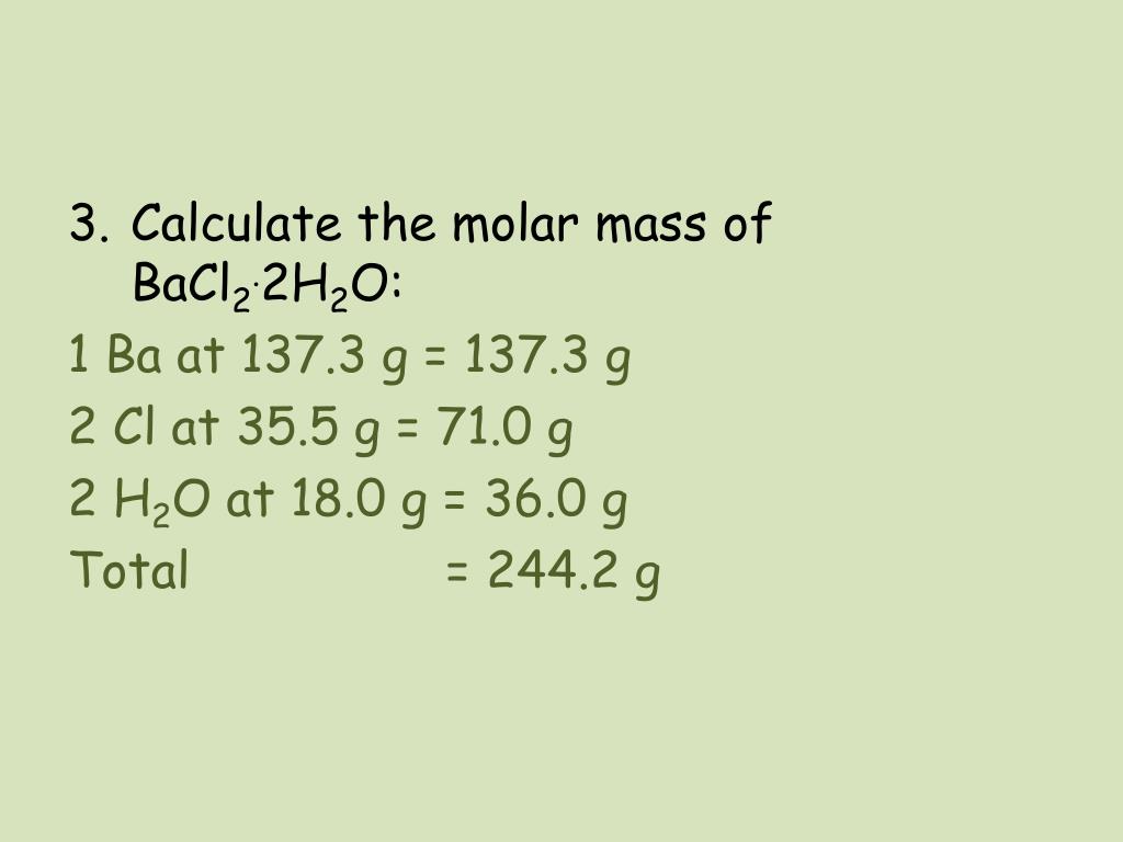 PPT The Mole, Stoichiometry , and Solution Chemistry PowerPoint