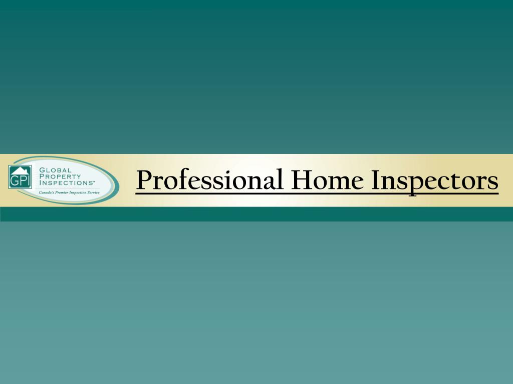 PPT Home Inspection 101 PowerPoint Presentation, free download ID