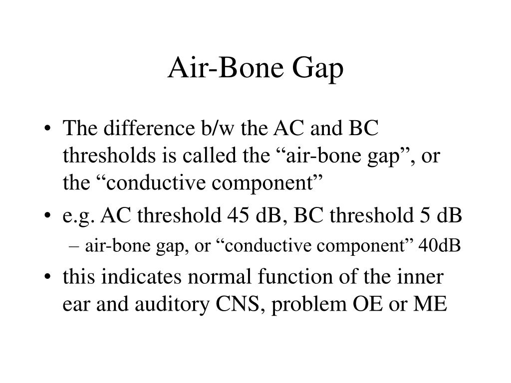 PPT The Basic Audiologic Evaluation PowerPoint Presentation, free