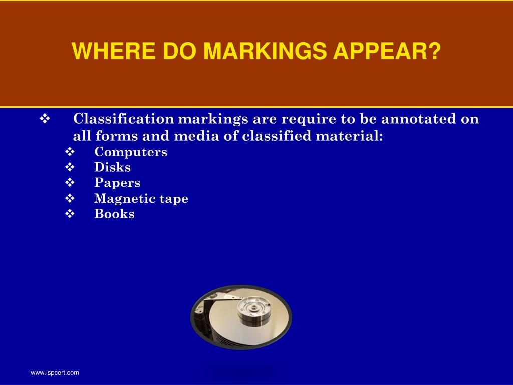 PPT MARKING CLASSIFIED MATERIAL PowerPoint Presentation, free