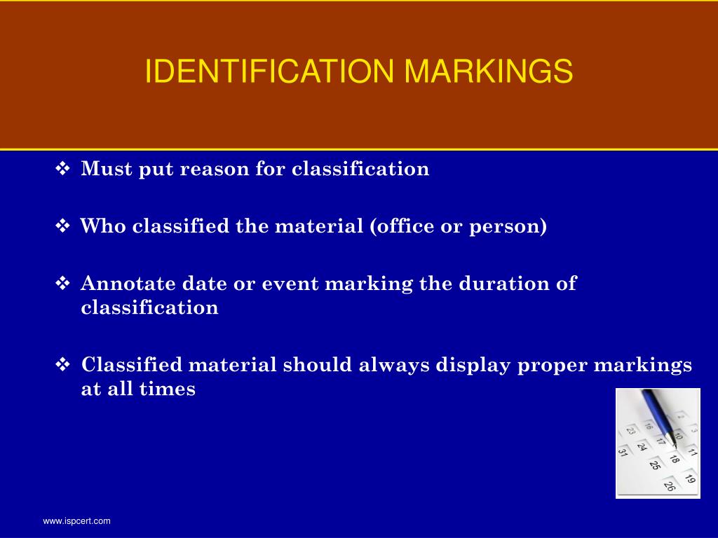 PPT MARKING CLASSIFIED MATERIAL PowerPoint Presentation, free