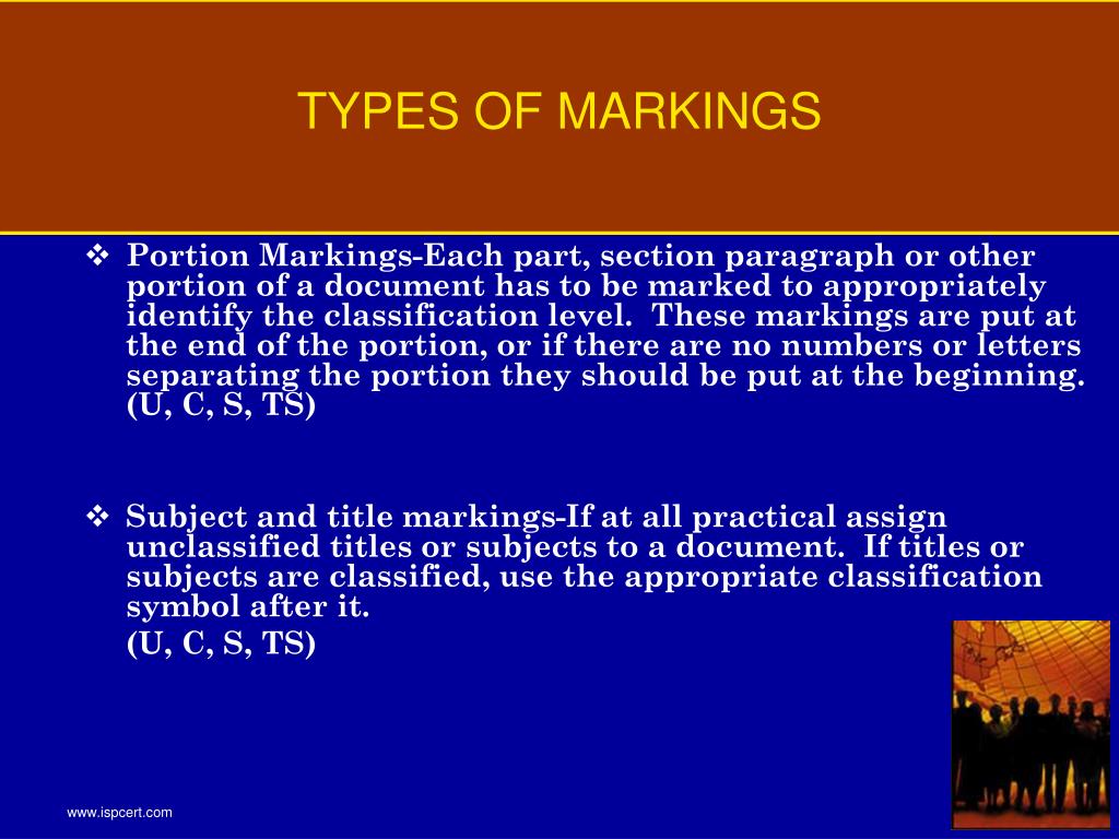PPT MARKING CLASSIFIED MATERIAL PowerPoint Presentation, free