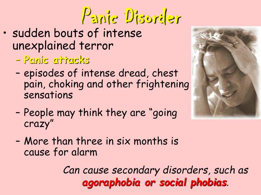 PPT Anxiety Disorders PowerPoint Presentation, free