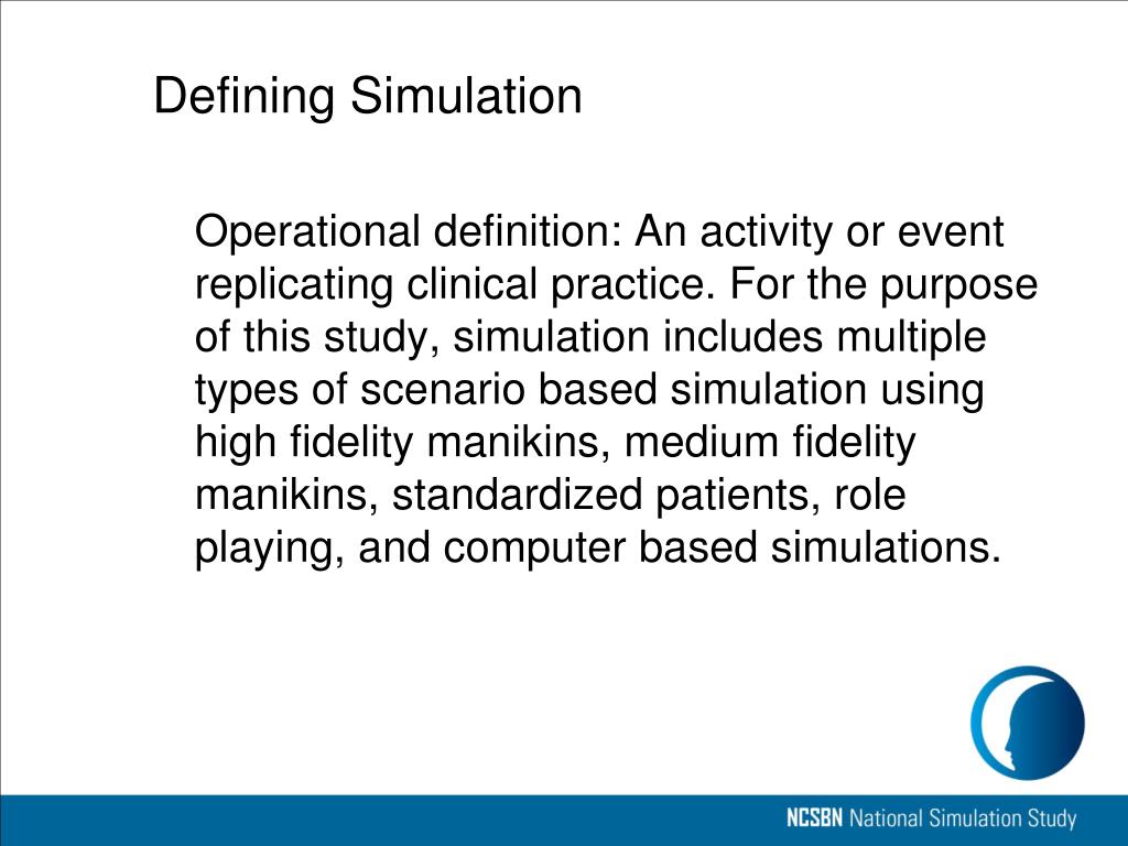 PPT The NCSBN National Simulation Study Results from Year 1