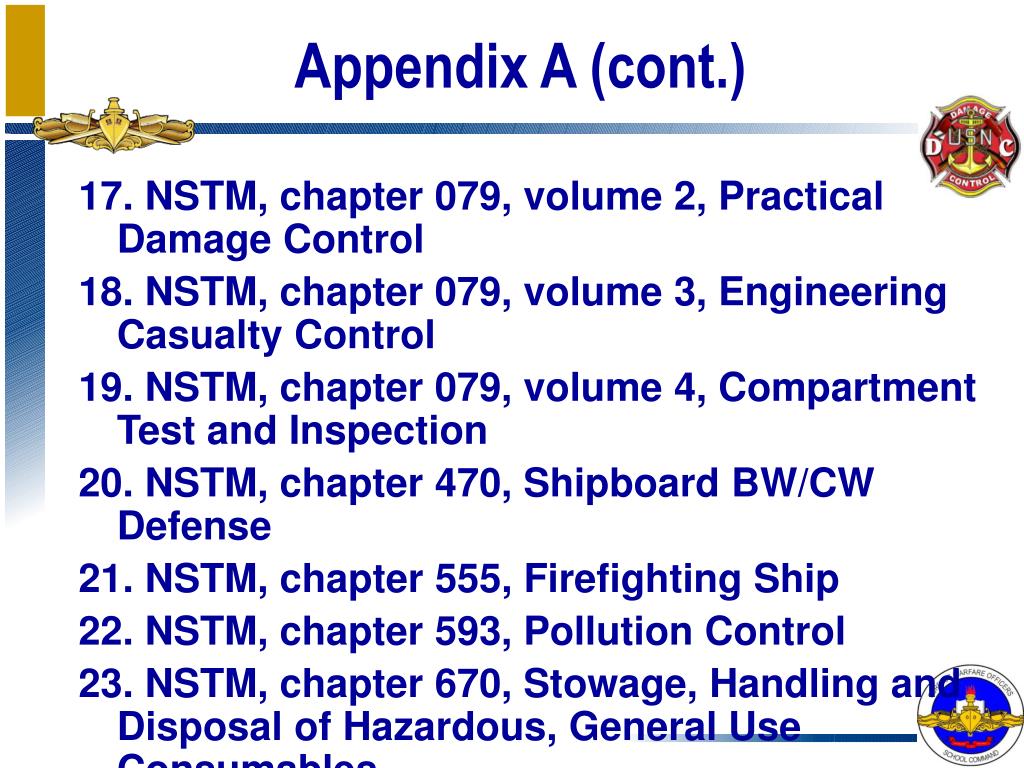 PPT Damage Control Pubs and Documents PowerPoint