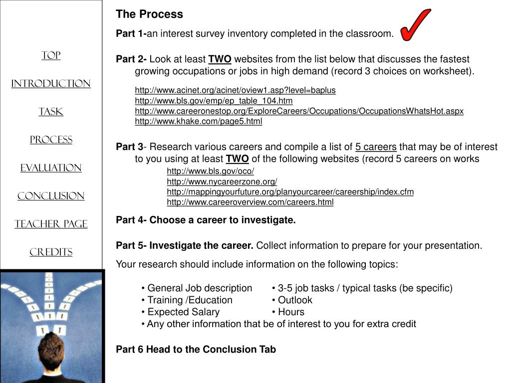 PPT Career Exploration A Quest for 8th Grade Home and Careers