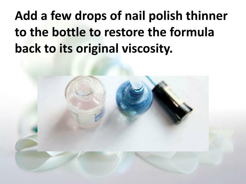 PPT How To Treat With Thick Nail Polish PowerPoint Presentation, free