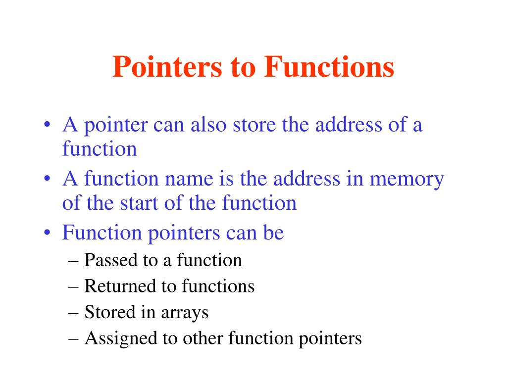 PPT Pointers PowerPoint Presentation, free download ID4687298