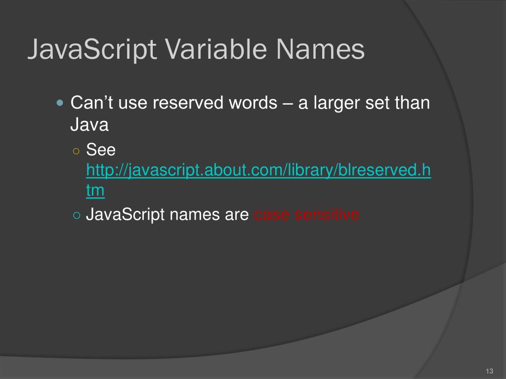 PPT Overview JavaScript PowerPoint Presentation, free download ID