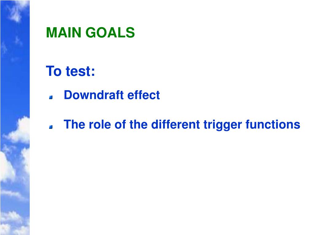 PPT Case stud y based on one dimensional model with KainFritsch