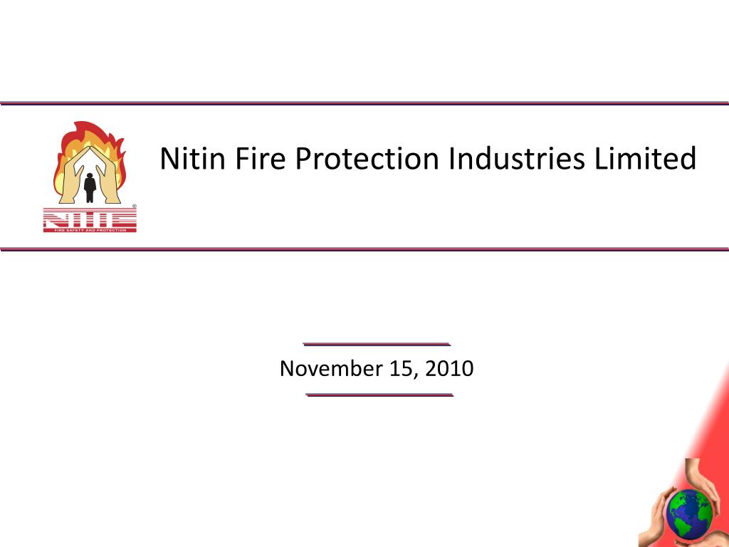 PPT Nitin Fire Protection Industries Limited PowerPoint Presentation