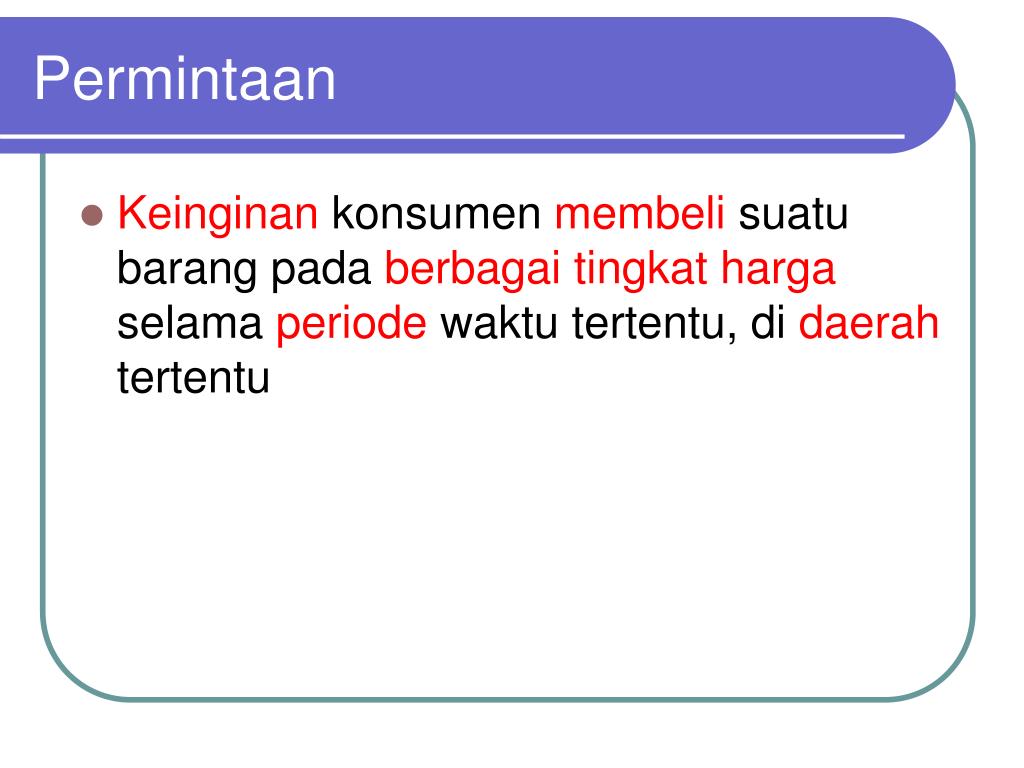 PPT MATERI I PENGANTAR EKONOMI PowerPoint Presentation