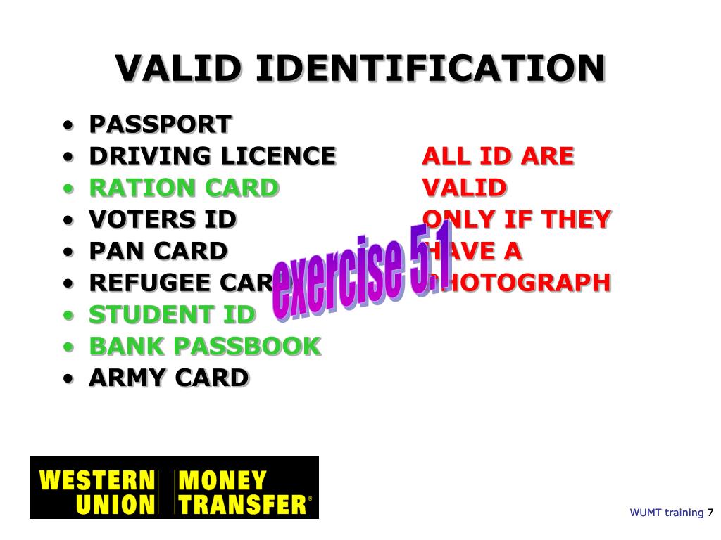 PPT Western Union Products & Services PowerPoint Presentation ID