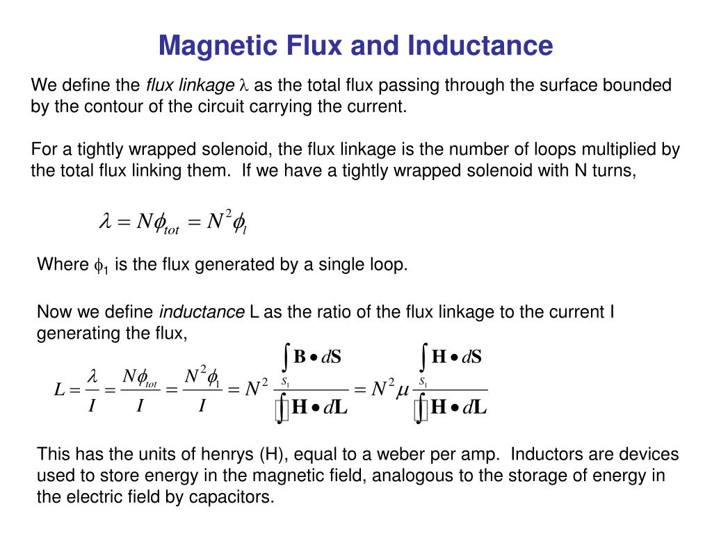 Flux Inductor Formula at Darrell Green blog