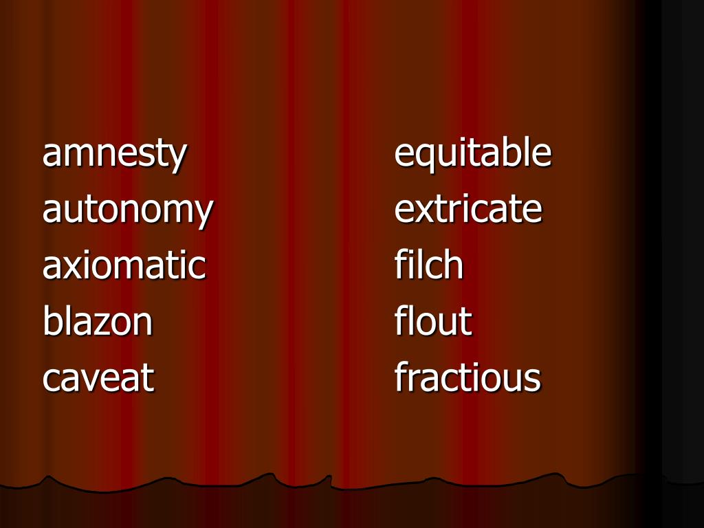 PPT Level F unit 5 vocabulary part A PowerPoint Presentation, free