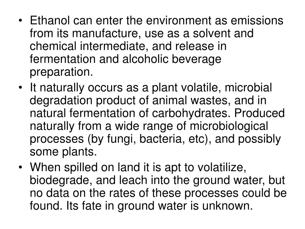 PPT ETHANOL PowerPoint Presentation, free download ID4702785