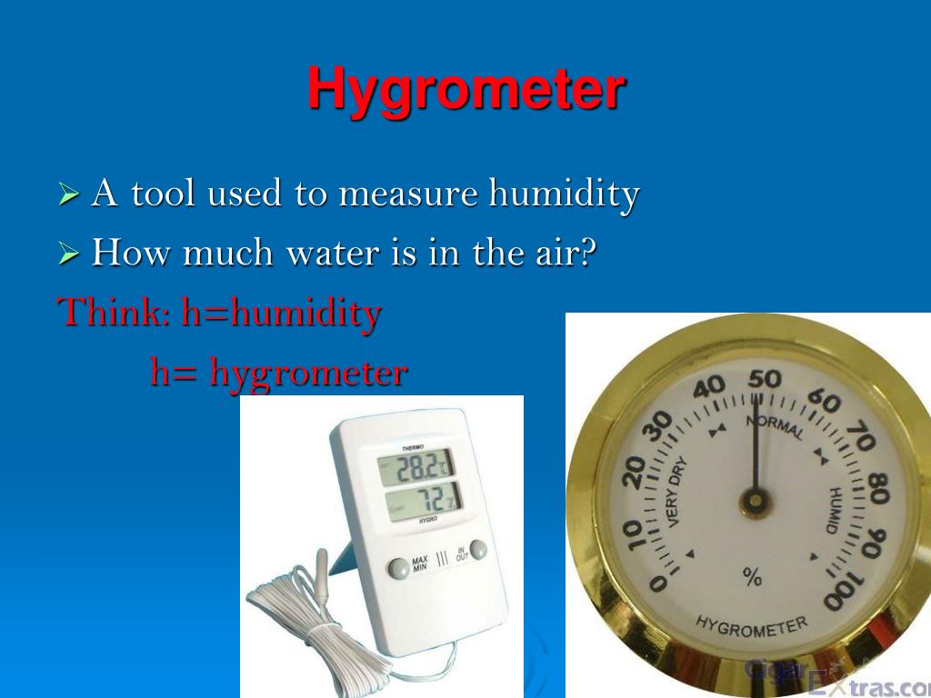 PPT Weather Tools PowerPoint Presentation, free download ID4704832