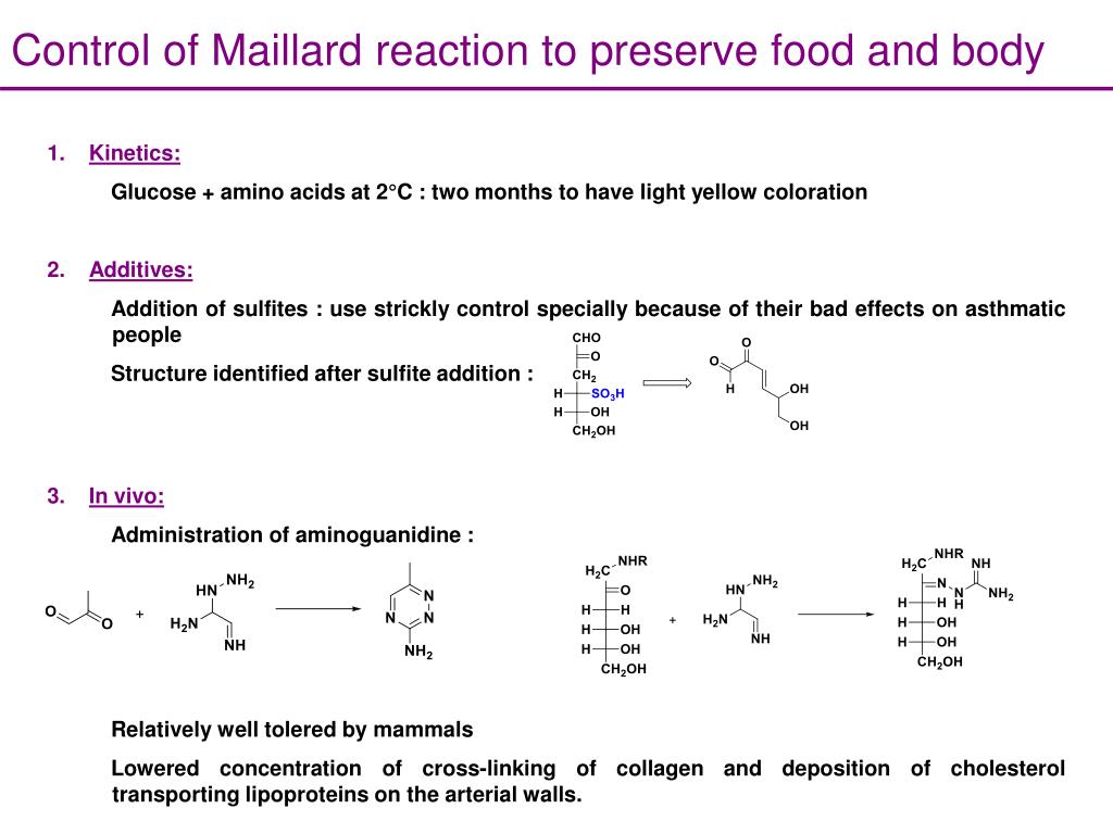 PPT The Maillard Reaction PowerPoint Presentation, free download ID