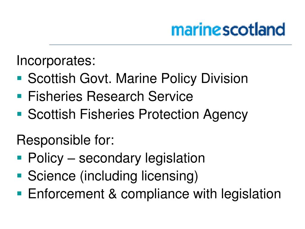 PPT Marine planning in Scotland PowerPoint Presentation, free