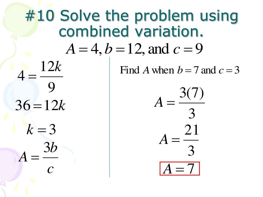 PPT 12.5 12.7 Variation PowerPoint Presentation, free download ID